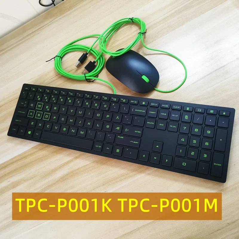 

USB wired keyboard and mouse set for HP Multilingual layout Japanese Thai Russian Nordic Spain Serbia Canadian French UK Arabic