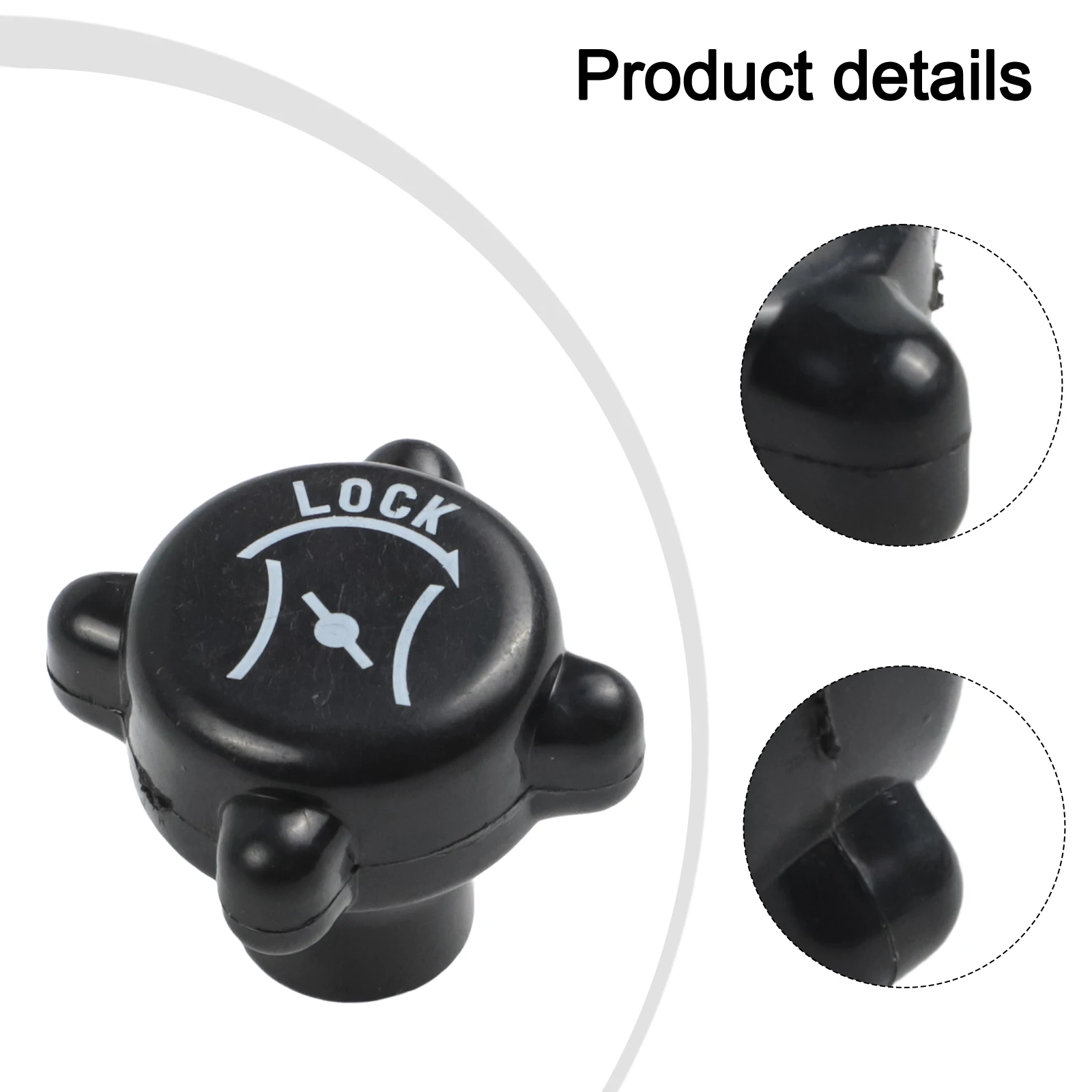 As Shown Hand Throttle Control Knob Replacement Throttle Knob OE Compatible Plastic Material Direct Replacement