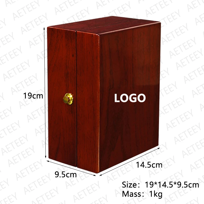 Free Engraving of Logo Flip Watch Case Bracelet Box Watches Bracelet Storage Organizer Box Jewelry Collection Lacquer Wood BoxCu