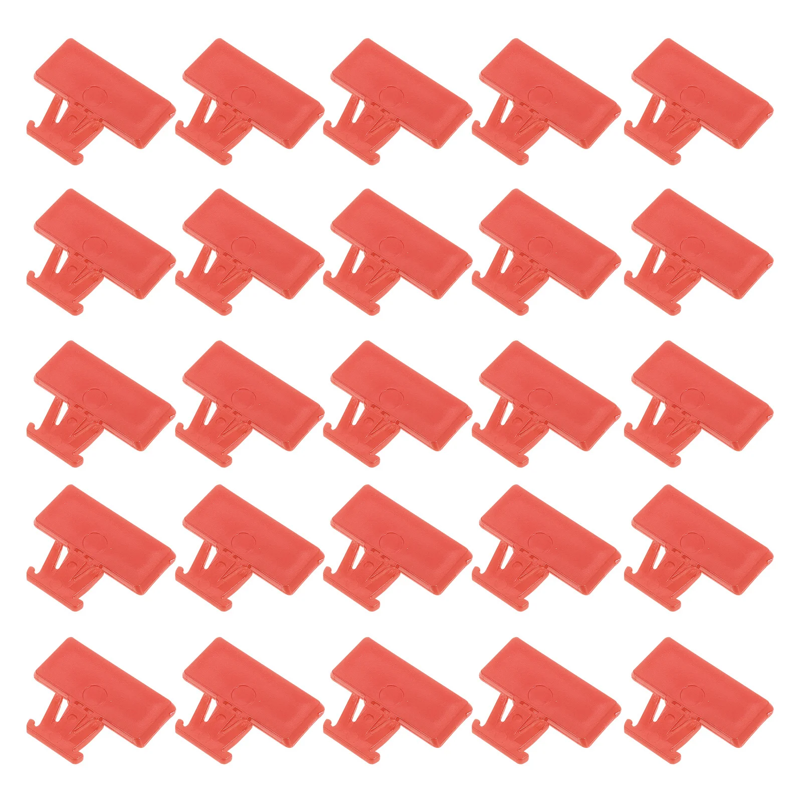 

Plastic Storage Box Transparent Lock Multipurpose Card Organizer Container Latch Lock for Home Office School Travel