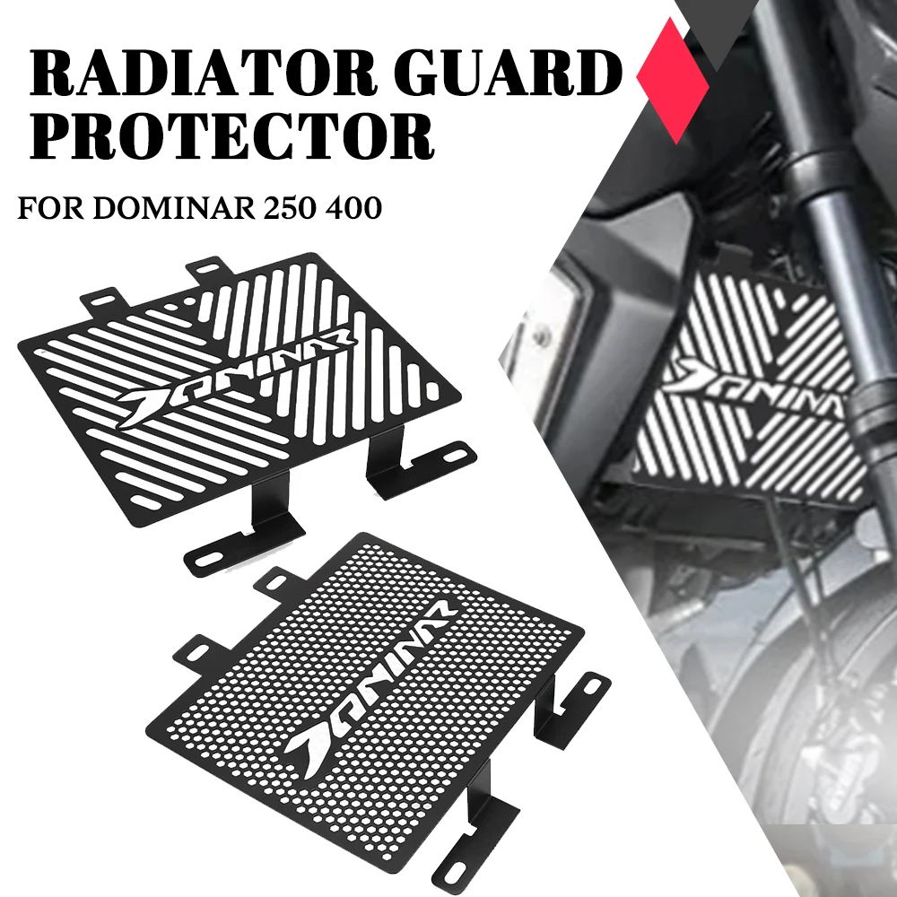 

DOMINAR250 Motorcycle Radiator Guard Grille Grill Protection Protector FOR BAJAJ DOMINAR 250 DOMINAR 400 All YEARS 2022 2021