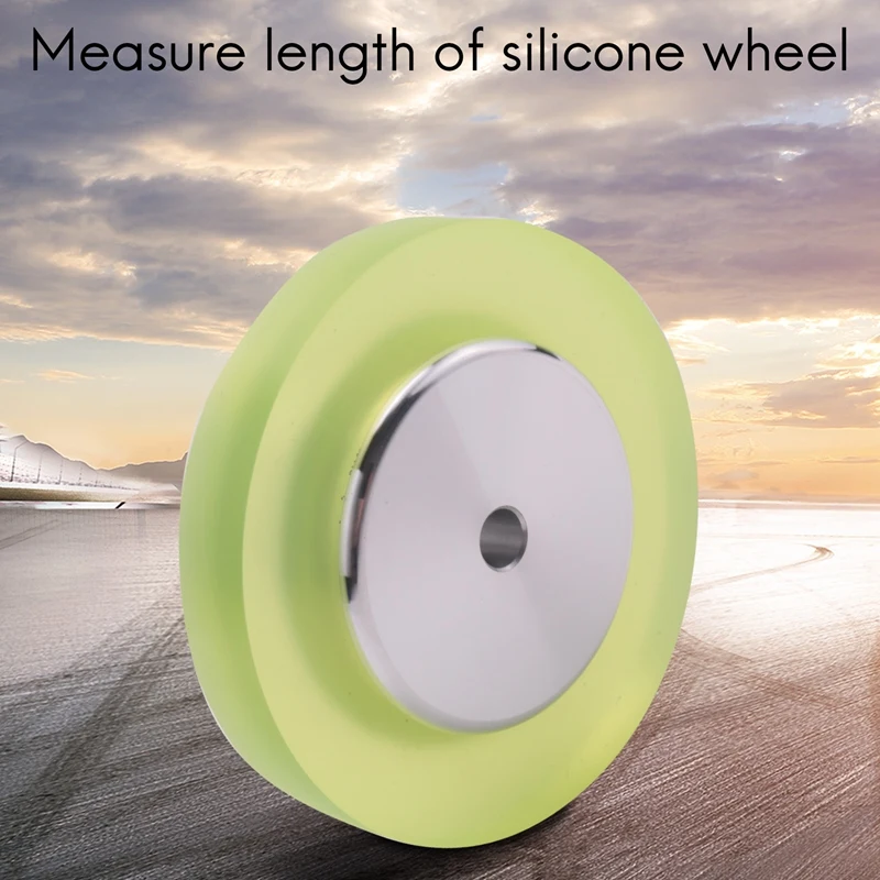 200Mm Aluminum Polyurethane Industrial Encoder Wheel Measuring Wheel for Measuring Rotary Encoder