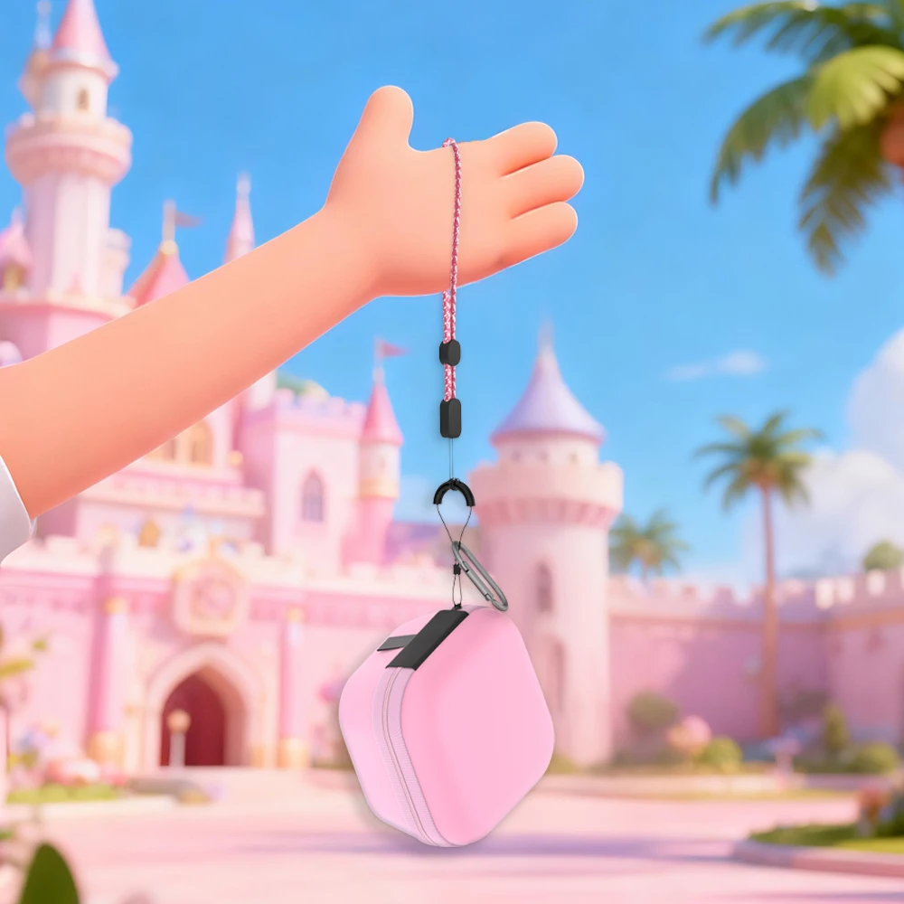 

Carrying Case for Takara Tomy Punyrunzu, Storage Bag Protective Case Dustproof Organizer Bag with Lanyard for Electronic Pet Toy