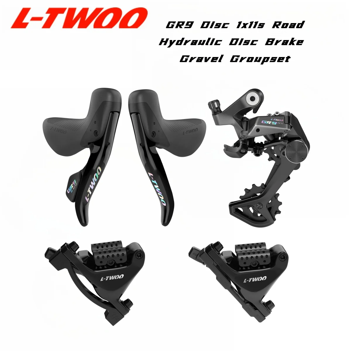 LTWOO GRT / GR9/GR7 Disc 1x12s / 1x11s /1x10s Road Hydraulic Disc Brake Gravel Groupset, 5 kit