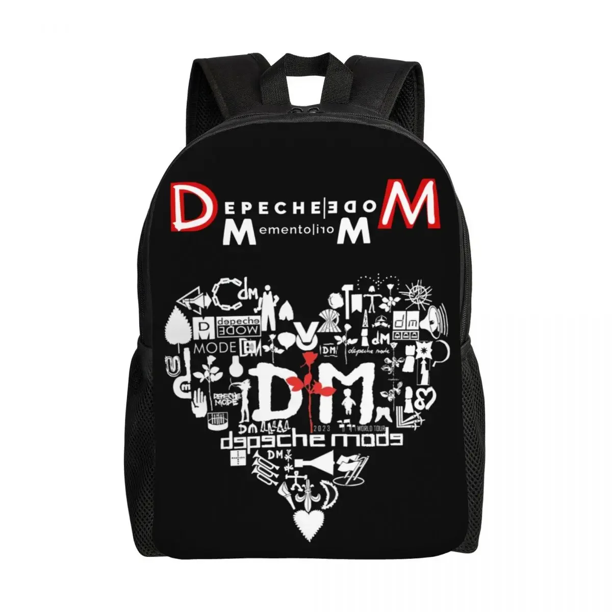 

Пользовательский Depeche Cool Mode Electronic Rock Рюкзак для ноутбука Мужчины Женщины Повседневная сумка для книг для школы Студенческие сумки