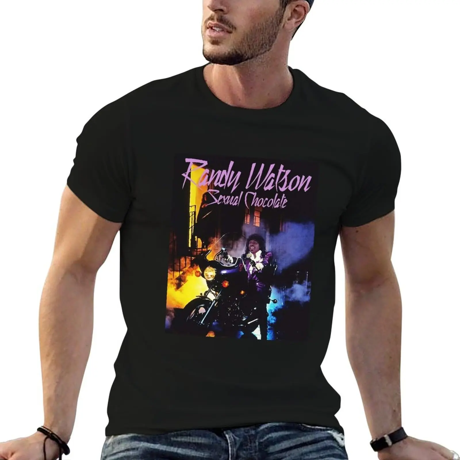 Party Like It's 1988 Randy Watson And The Sexual Chocolate T-Shirt Fitness Quick Dry Short Sleeve Top