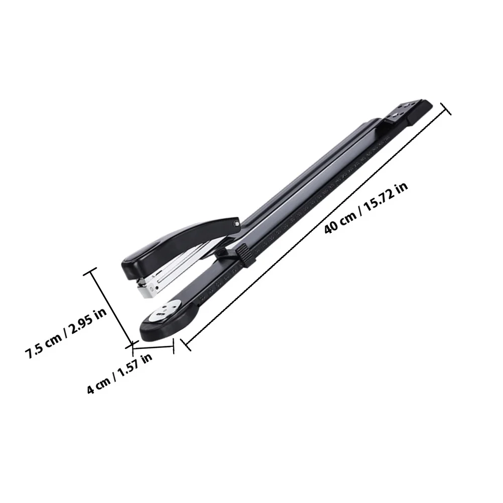 مكتب دباسة طويلة الذراع دائم الحديد معدن تدبيس أداة متعددة الوظائف مكتب دباسة المحمولة مكتب مدرسة ملزمة أداة كبيرة #2