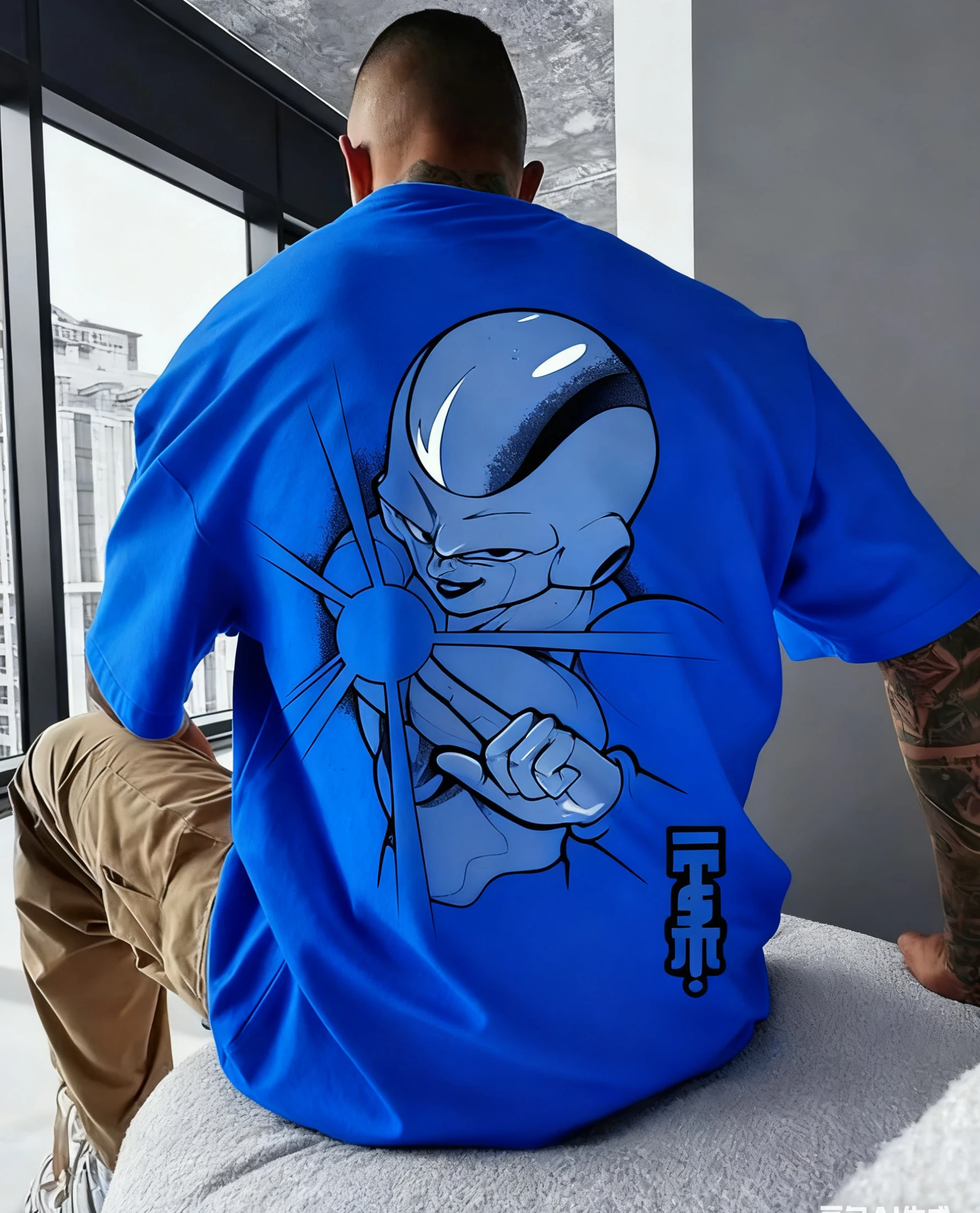 الرجال النساء لعبة دراغون بول فريزا تي شيرت مطبوع ملابس الشارع الشهير ملابس يومية فضفاضة قصيرة الأكمام قمة الموضة أنيمي رسم نمط المحملة