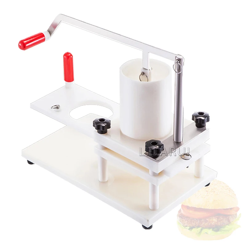 

110mm-130mm Manual Hamburger Kitchen Tools Round Meat Shaping Press Burger Machine Forming Burger Meat Pie Patty Makers