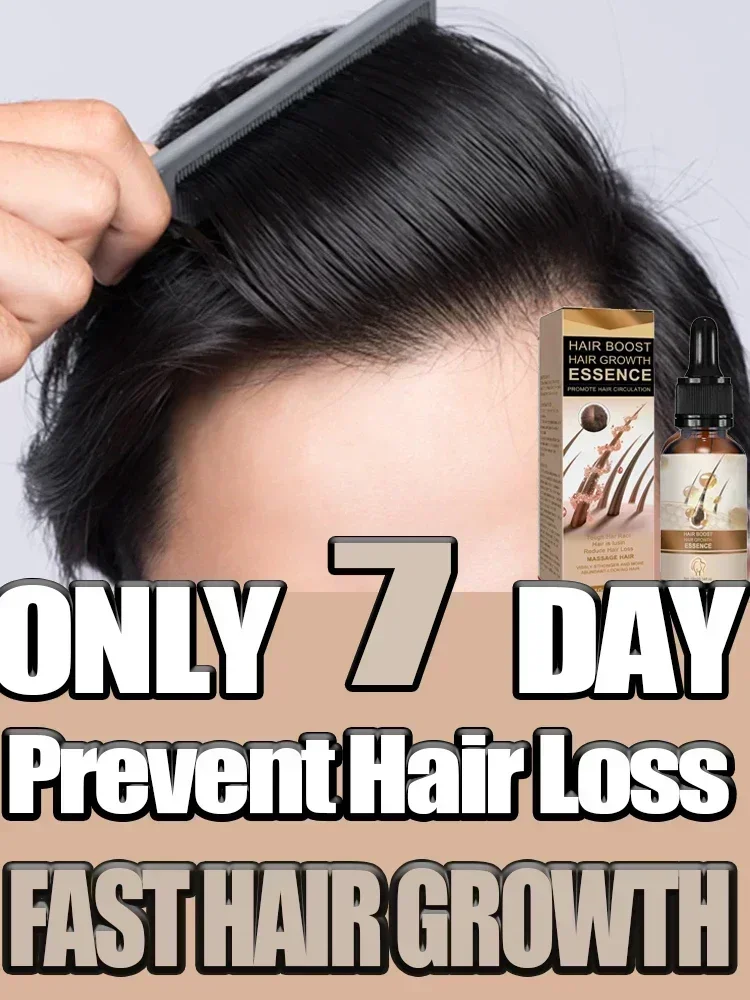 Hair Growth Oil Products for Man Women Fast Regrowth Effective Baldness Repair Hereditary Anti Hair Loss Treatment