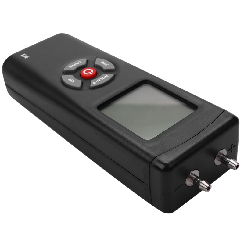 Manometro 5X Misuratore di pressione del gas per vuoto d'aria portatile digitale con retroilluminazione 11 unità +/- 13,78 Kpa +/- 2 PSI