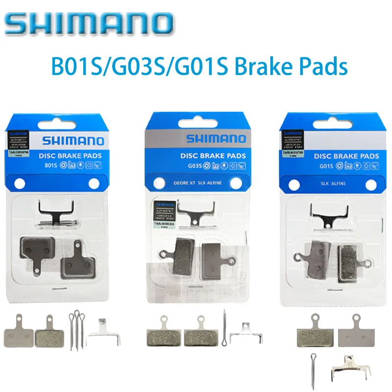 SHIMANO B01S G03S G01S MTB Resin Disc Brake Pads  for Deore M6000 SLX M7000 XT M8000 M615 M666 M675 M785 M987 M985 RS785 R517