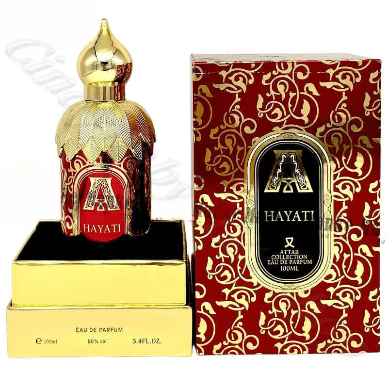 Attar Collection Atal Collection HAYATI น้ําหอมของขวัญกล่องตะวันออกกลางดูไบดอกไม้ผลไม้กลิ่นหอมกลิ่นหอมยาวนาน 100ML