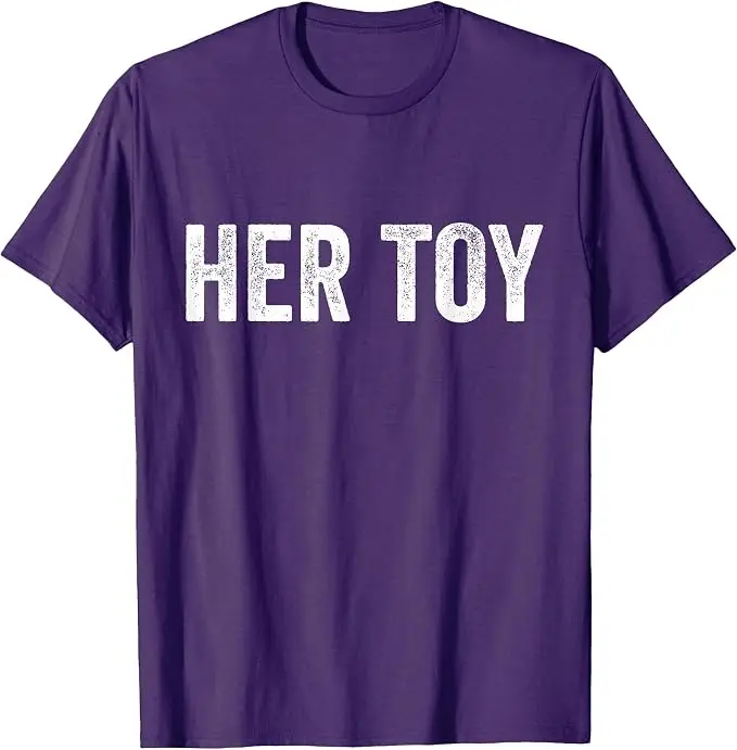 Her Toy Lustiges BDSM FemDom Munch T-Shirt, Submissive T-Shirt, Y2k Persönlichkeit, Munch- oder Kink-Party-Bekleidung, Witziges Sarkastisches Spruch-T-Shirt – Detail 10