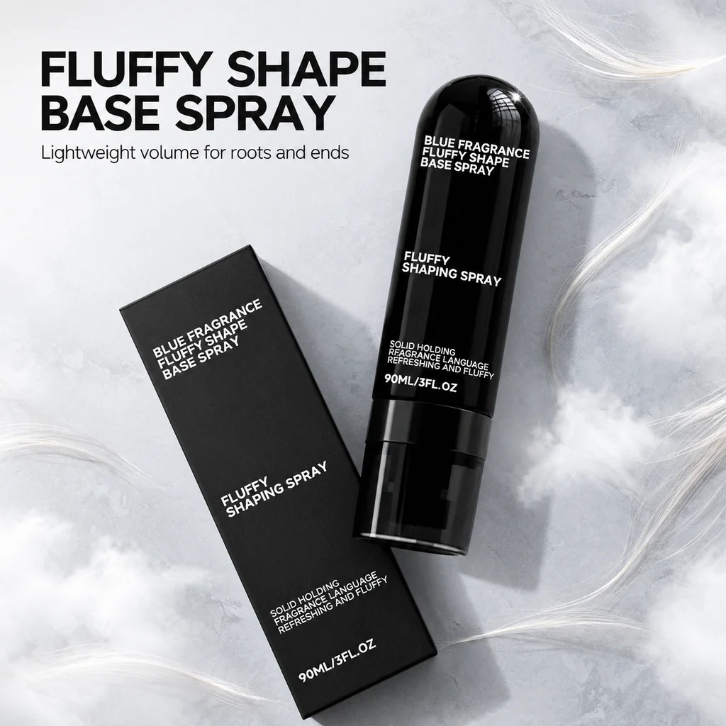 Fluffy Shape Base Spray Root Lifting Volumizing Spray Adds Volume Smooths Frizzy Hair Lightweight for Women Men Fine Coarse Hair