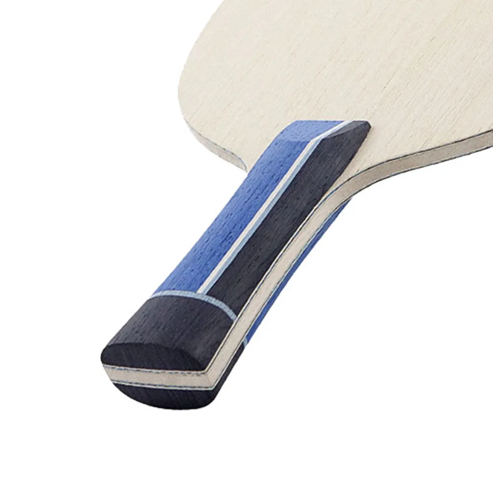 For Fast Attacks Table Tennis Blade Paulownia Wood High Speed Table Tennis Paddle Table Tennis Racket White, Blue