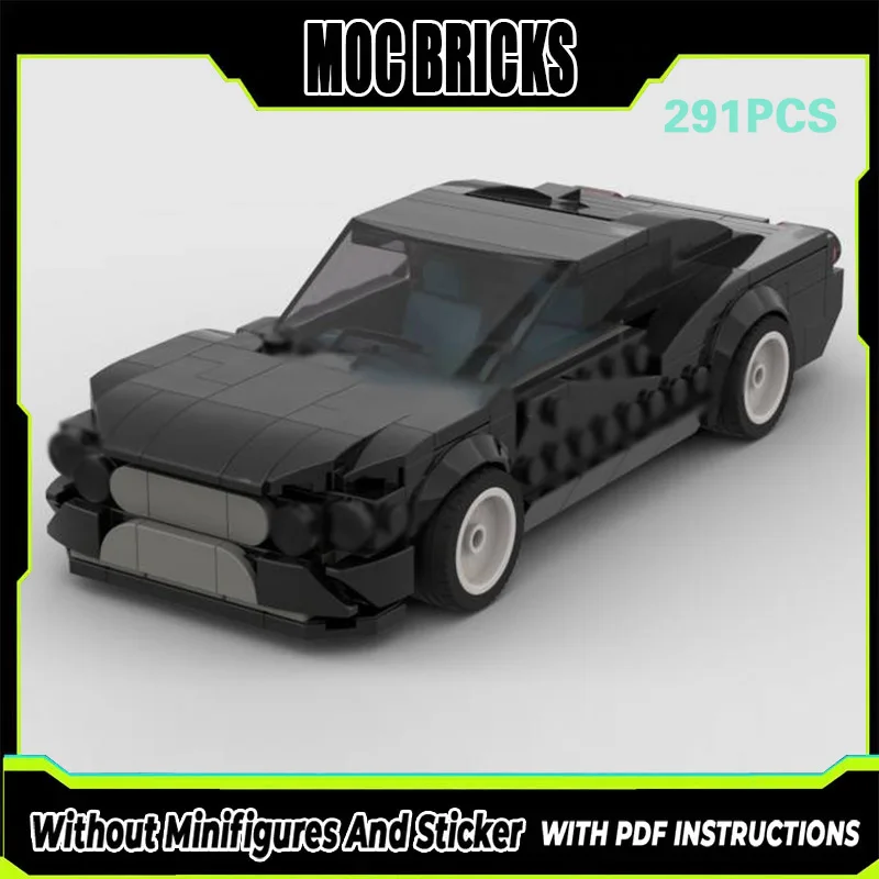 

Speed Racing Car Model MOC Building Bricks High-End Luxury Car Modular Technology Gifts Holiday Assemble Children Toys Suit