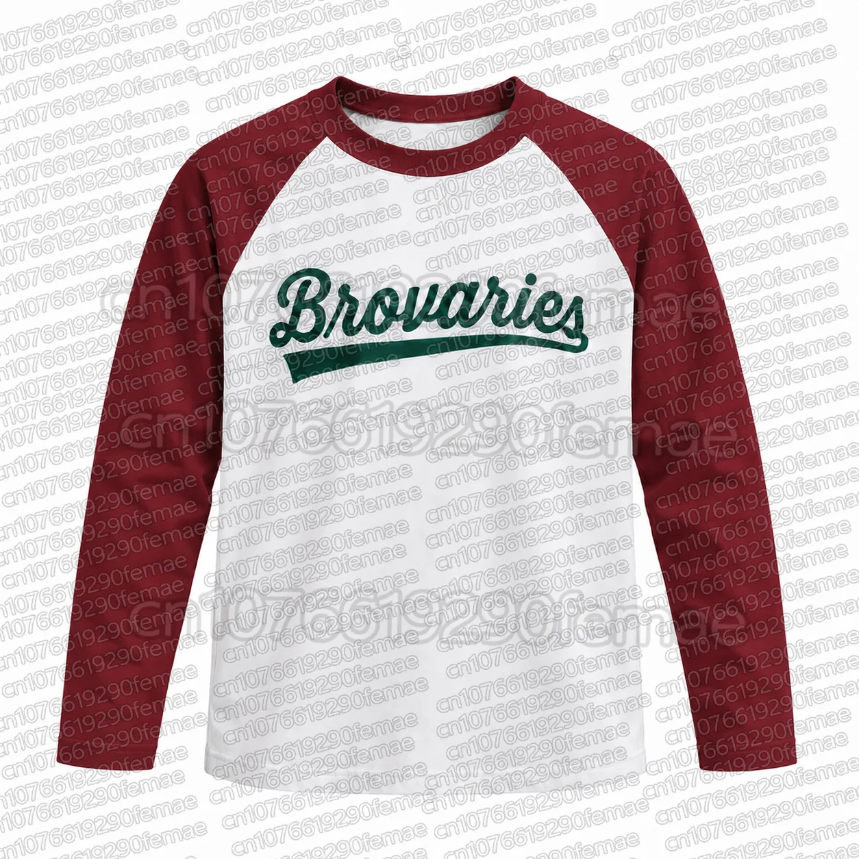Slo Pitch Brovaries Baseball T-Shirt Women Yellow White Raglan Long Sleeve Tee Vintage Softball Team Jersey Sports Fan Shirt