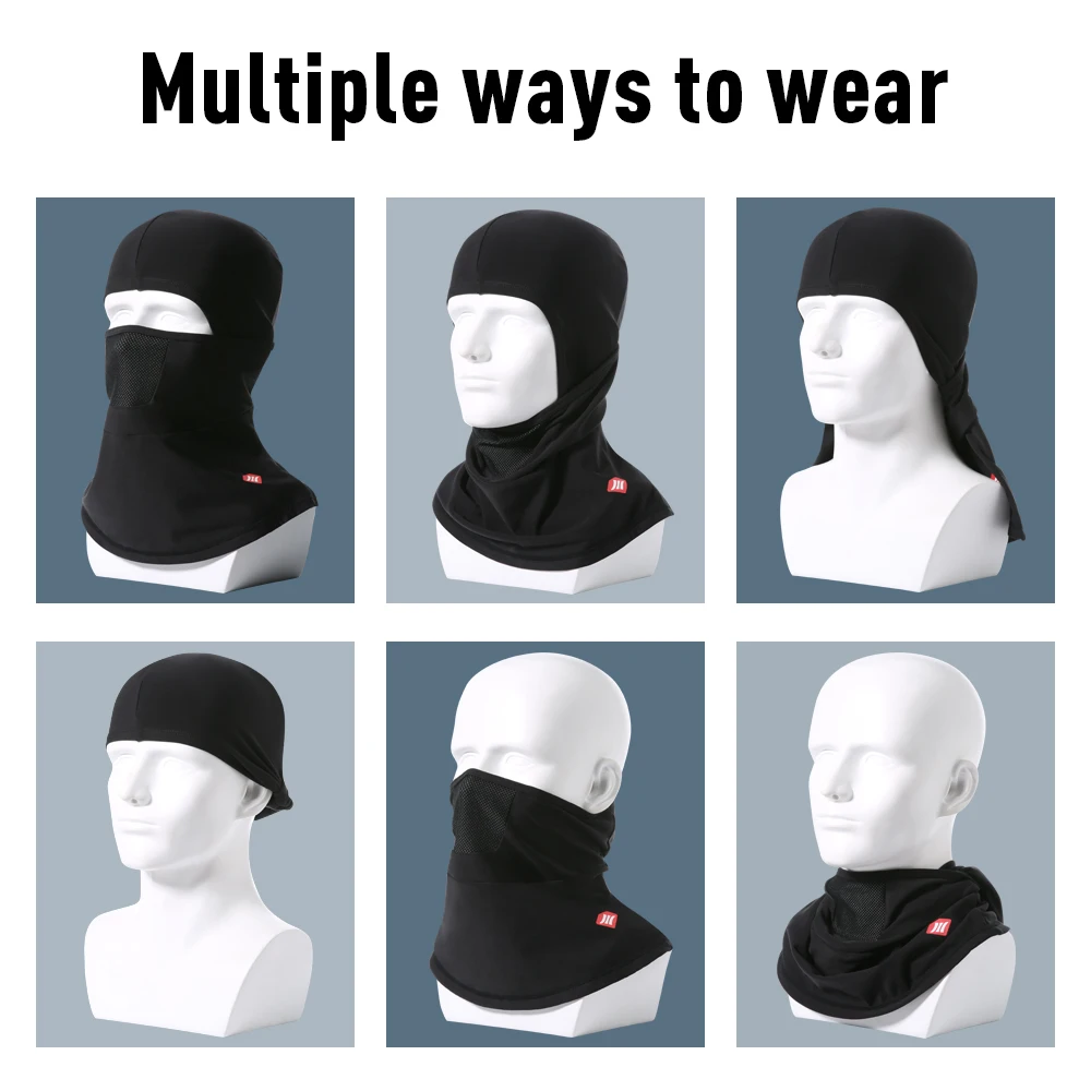 Santic Men's Cycling Cap Winter Outdoor Windproof Bicycle Equipment Extended Neck Protection Thermal Fleece Sports Face Masks