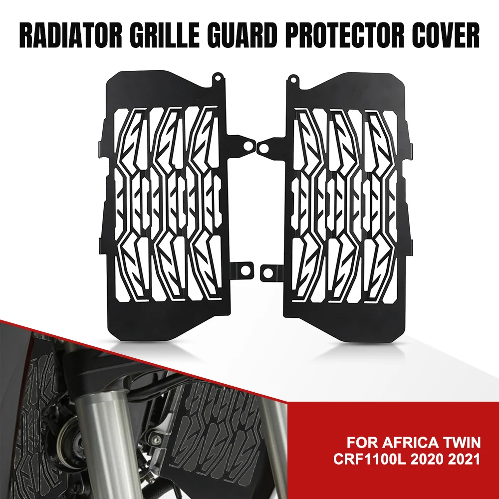 

For Honda Africa Twin CRF1100L Africatwin CRF 1100 L 2020 2021 2022 2023 Radiator Grille Guard Protection Aluminum Motorcycle