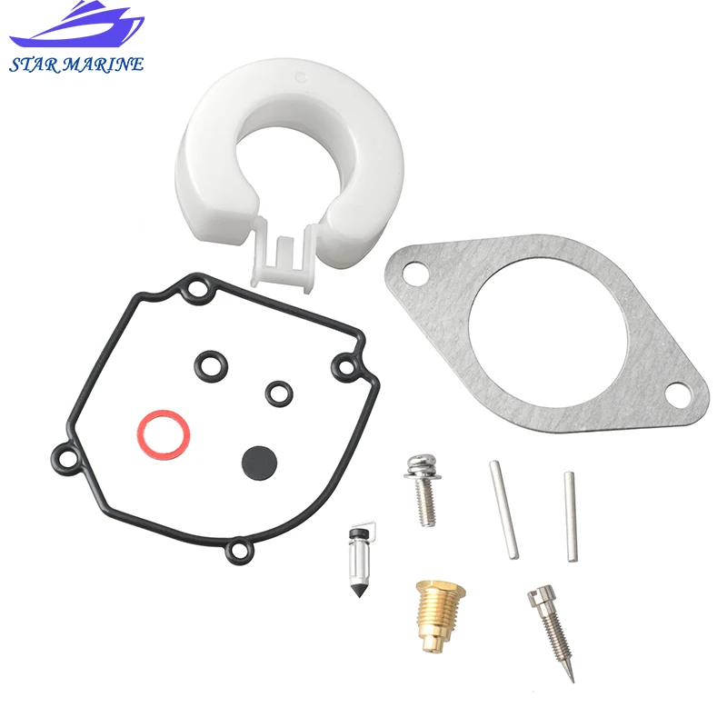 6H1-W0093-01 Carburetor Repair Kit is Suitable for Yamaha 2T 75HP 80HP 90HP, Sierra 18-7291 6H1-W0093 Boat Accessories