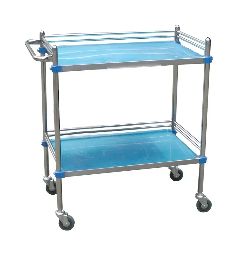 

Hospital High Quality Stainless Steel Trolley Medical Trolley Medical Device S/M/L Freight Can Be Consulted