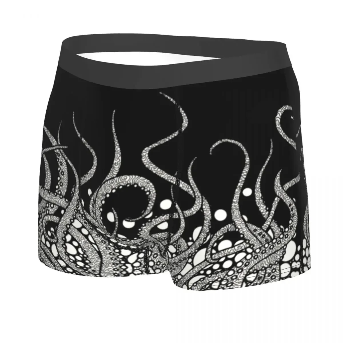 Novelty Horror Monster Tentacles Cthulhu Boxers Shorts Panties Men's Underpants Comfortable Briefs Underwear