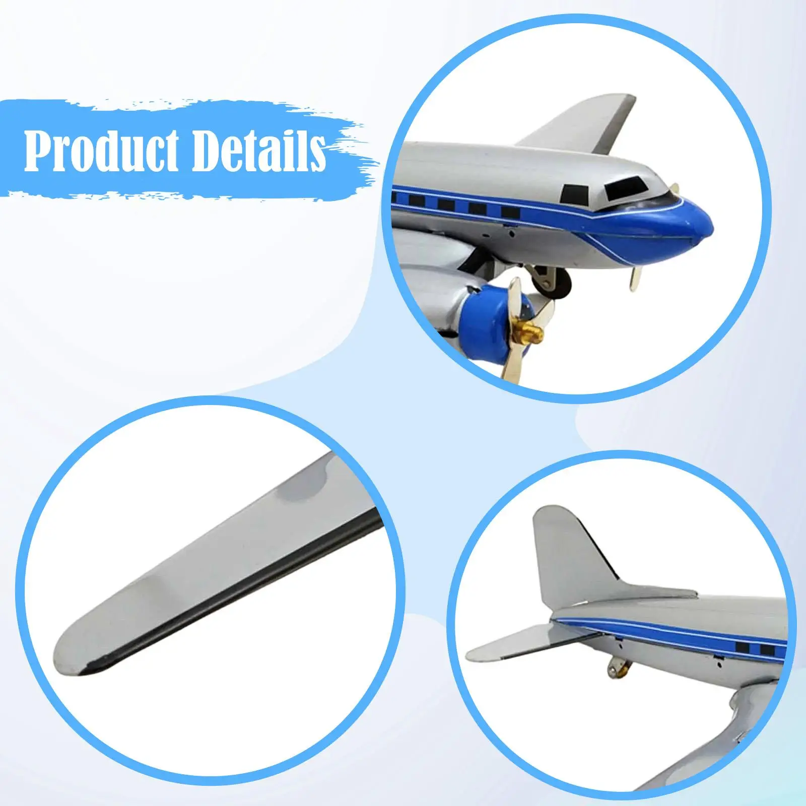 

Aircraft Model Collections Metal Planes Model for Bedroom Celebration Bar