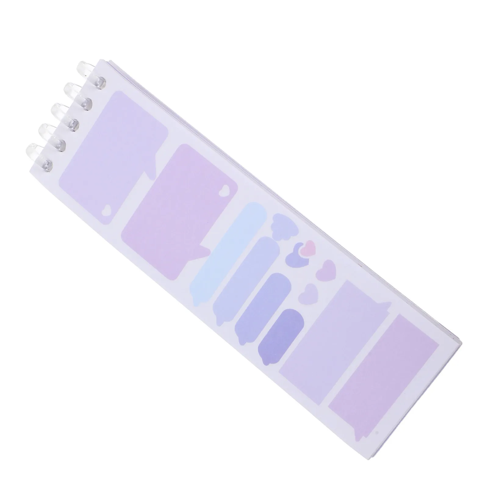 

1 Set Gradient Speech Bubble Washi Stickers DIY Journaling Planner Scrapbook Decorative Paper Card Creative Stationery