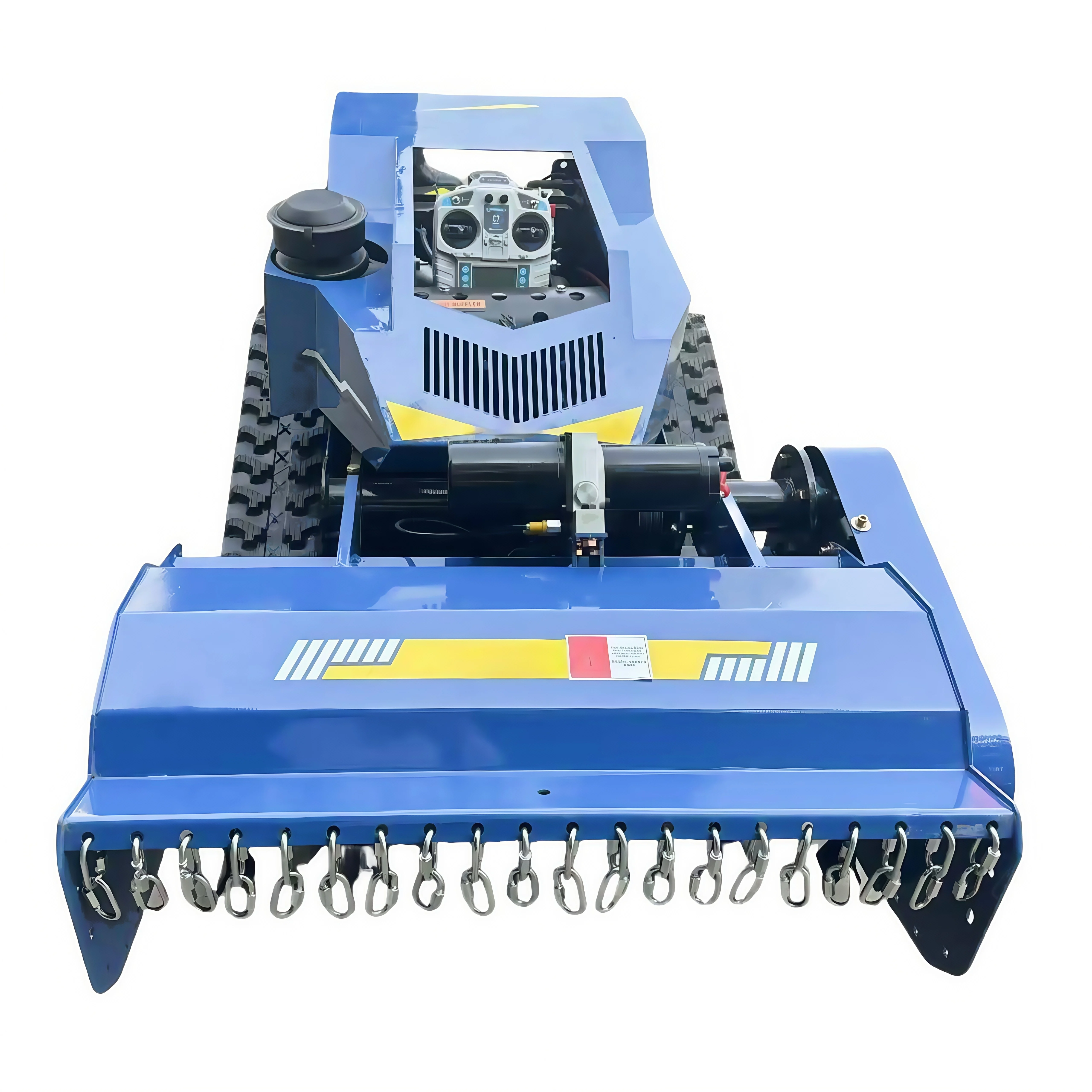 High-quality Industrial Mini Lawn Mower with Remote Control 25HP Engine Grass Box-For Grassland Garden Agriculture & Slopes