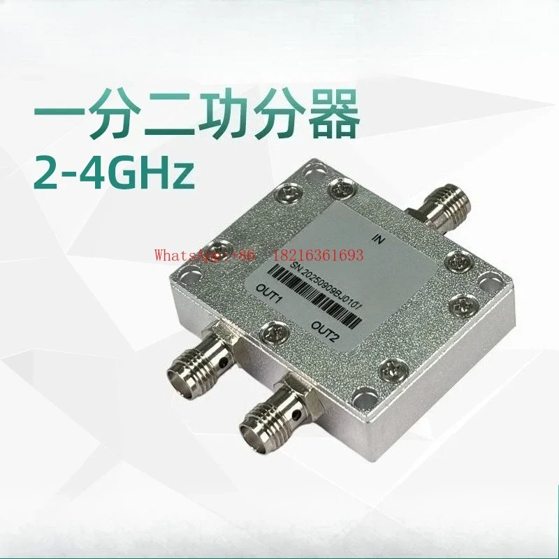 Limited Offer Microstrip Power Splitter S-band 2.5G/3.3G Low Loss, Low Standing Wave, High Isolation Test Power Signal Splitte