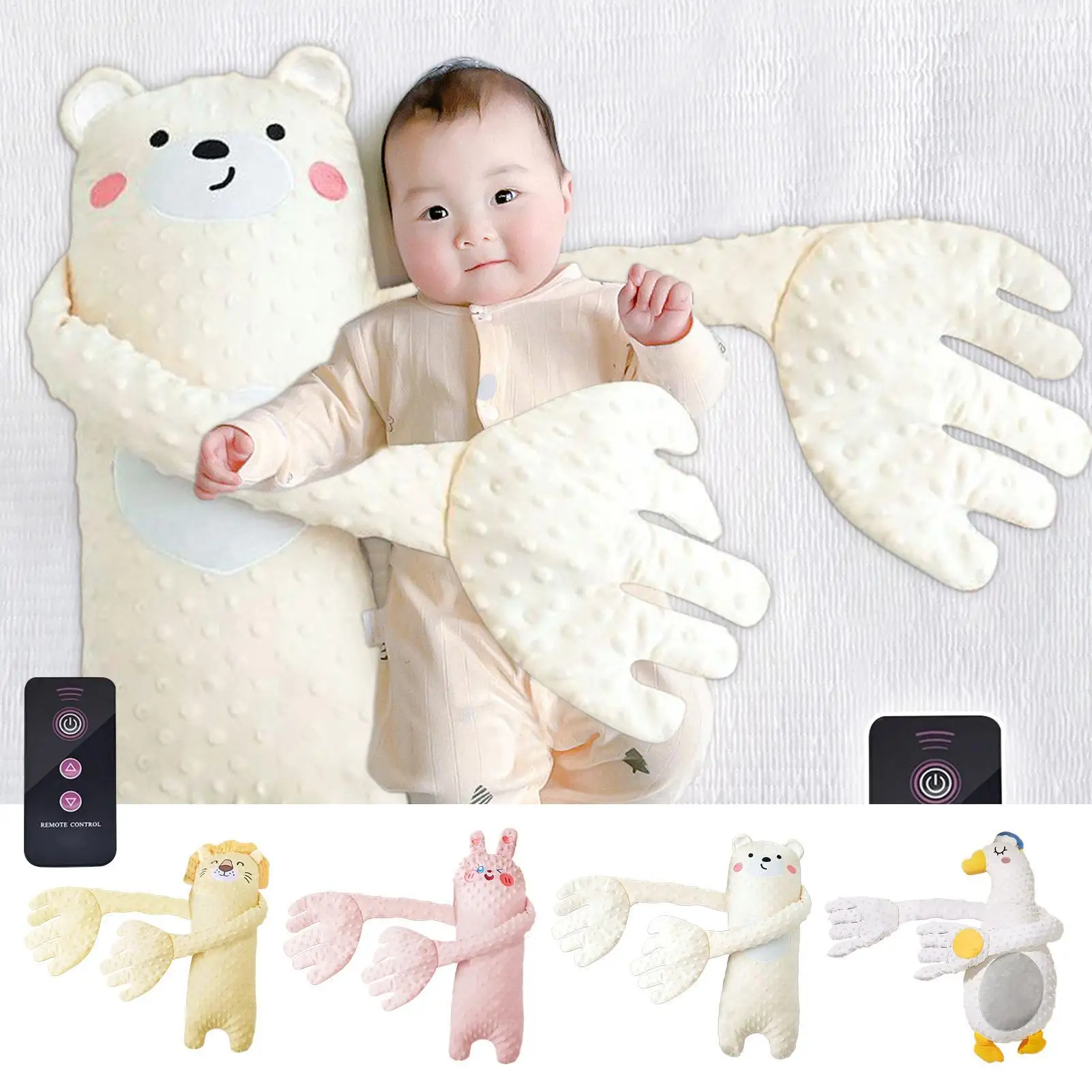 remote-control-electric-baby-sleep-patting-soother-pillow-for-baby-toy-animal-shape-toddler-toys-startle-prevention