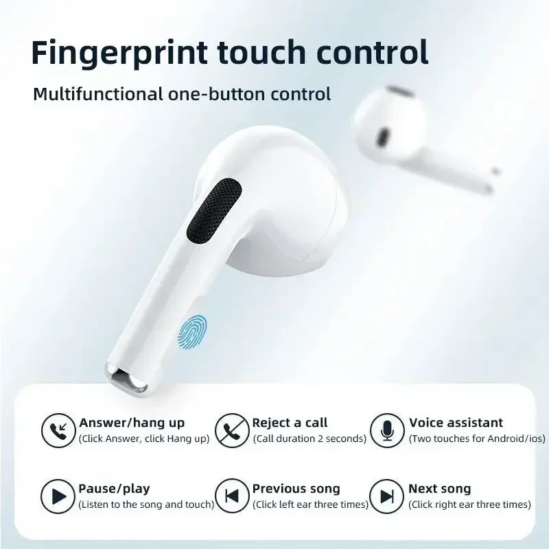 XIAOMI Air Pro 6 Original Earphone TWS 9D HIFI Headset Bluetooth Music Earbuds For IPhone Android Wireless Pods Headphones