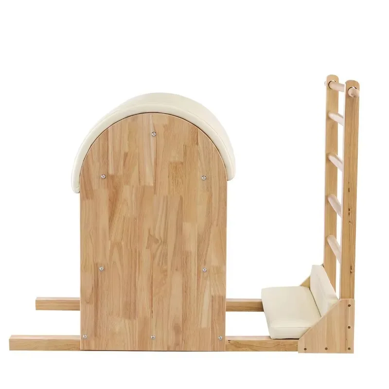

YTYIN Customized Portable Pilates Ladder Barrel Durable Oak Wood Foam Bucket For Home Use Adjustable Body Training Health Featur