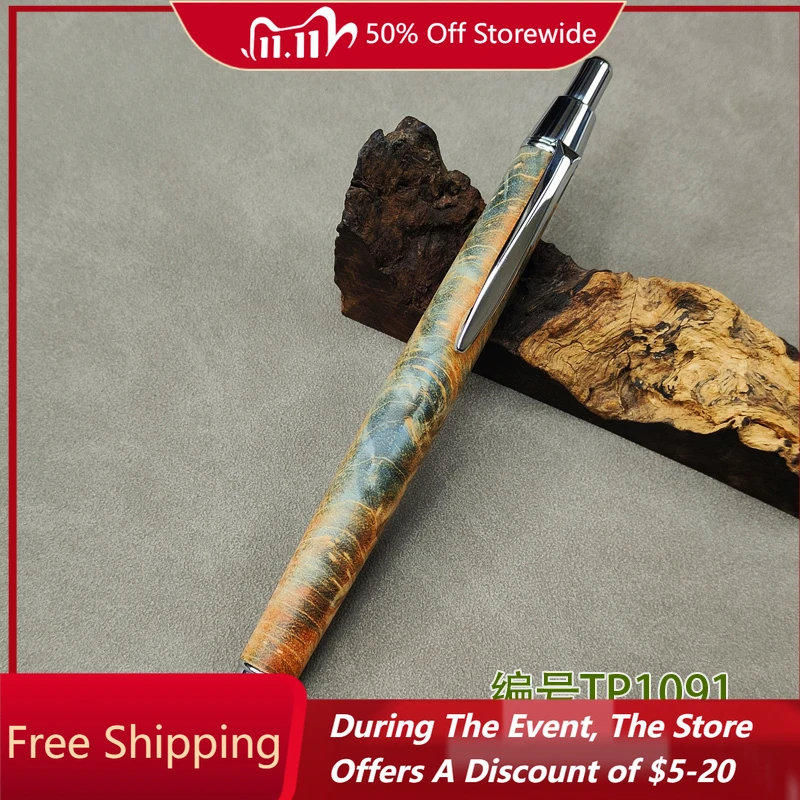 

JIANXIN гелевая ручка ручной работы, черный сменный блок, высококачественная шариковая ручка для бизнеса и офиса, канцелярские принадлежности для студентов