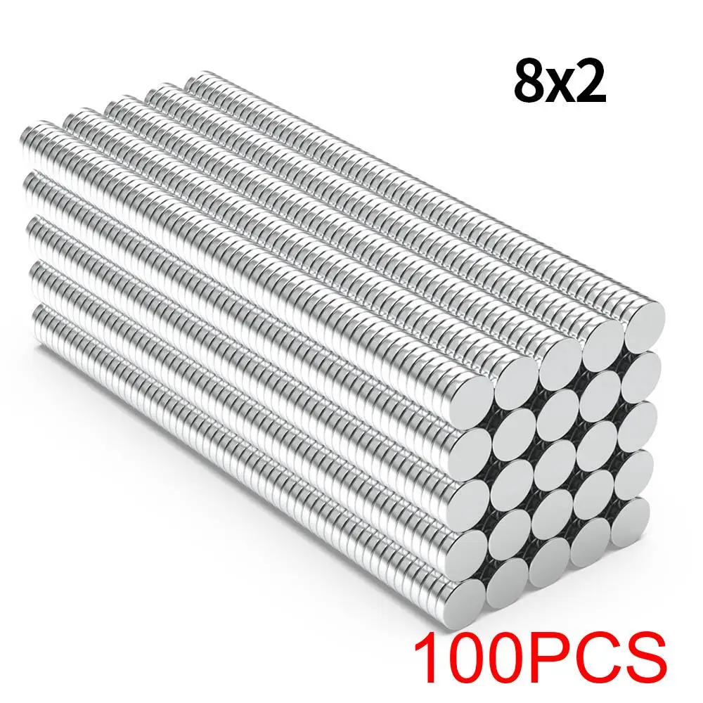 Supersterke Neodymium magneet N35 NdfeB permanente magnetische imanes ronde krachtige magneten koelkastmagneet 2x2/6x2/6x3/10x3