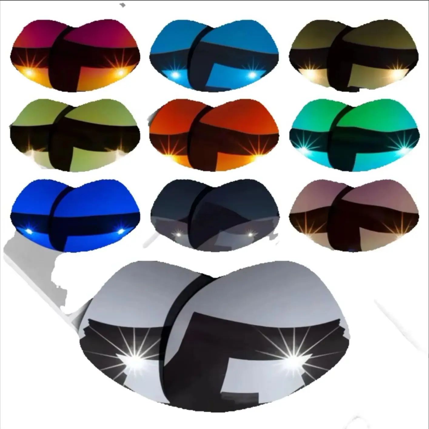 Polarized Sunglasses Replacement Lenses For-Oakley Jupiter Frame Model - Varities