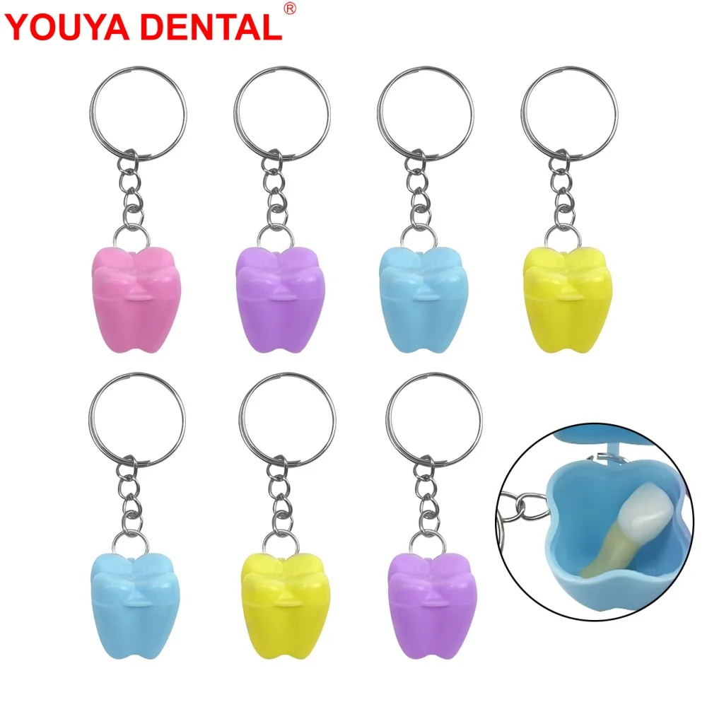 50pcs Colorful Baby Tooth Box Kids Teeth Storage Case Organizer Personalized Plastic Dental Milk Teeth Box For Boys Girls Child