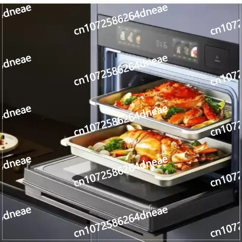 

Microwave oven micro-steaming and baking machine embedded five-in-one household oven