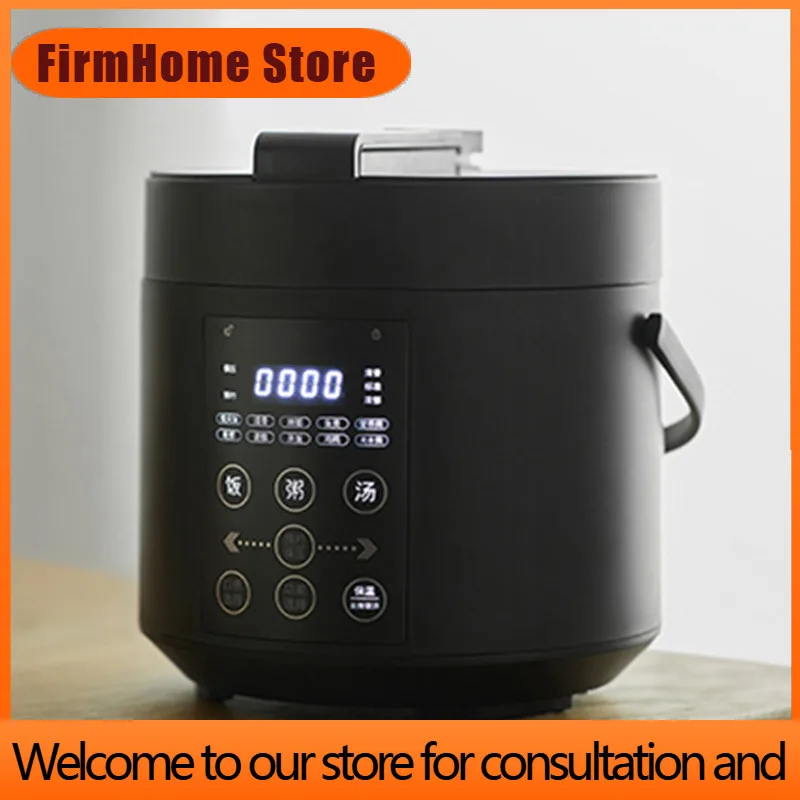 FirmHome Store750W 2L Electric Rice Cooker Ceramic Glaze Pot 24H Pressure Cooker Multifunctional Automatic Rice Cooker For Small