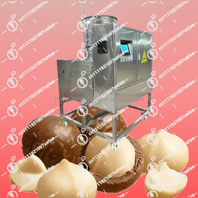 Automatic Macadamia Cracker Farm Shell Cracking Sheller with Motor Core Component