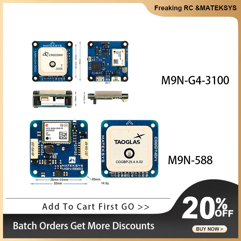 Matek SMA-M10Q M9N-…