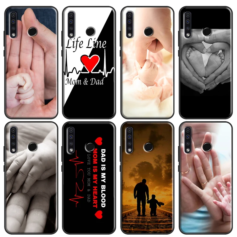 Mom Dad Baby Family Soft For Huawei Honor 7C 4C 6C 7A Pro 8 9 10 20 10X Lite 8A 9A 8S 7S 6X 9X 8X 10i Case