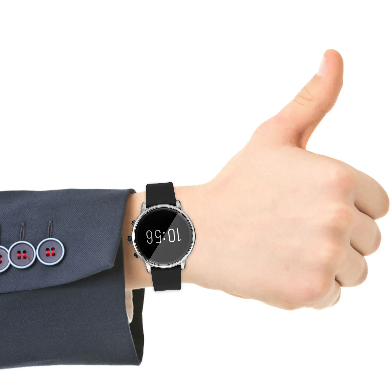 

Watch Shell Tpu Protective Case Silver Super Light Durable Front Back Dirt Scratch Protection Compatible Gen 5 The