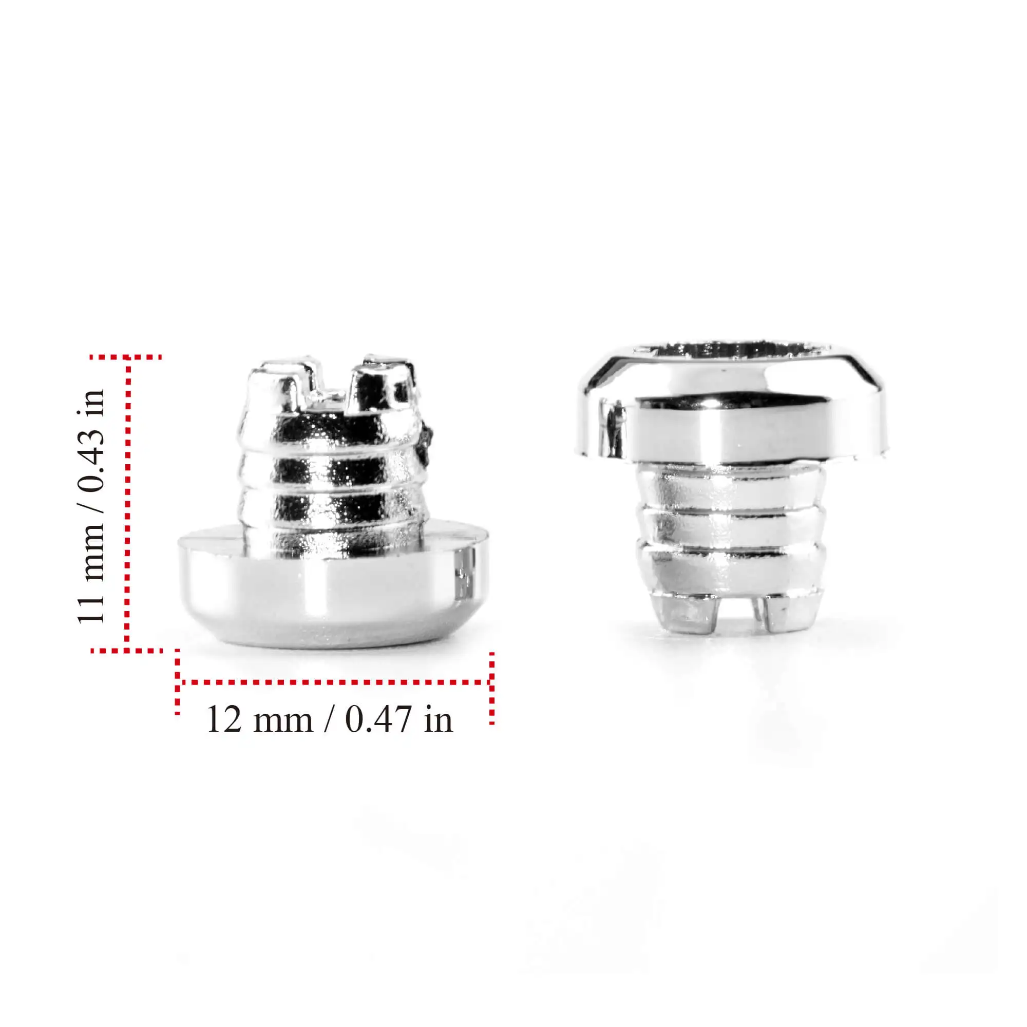 Rheedal 50/100Pcs 7.5mm/0.3" Wheel Cap Lip Screw Bolt Tires For Rivets Nuts Rim Car Styling Tunning Wheels Tires Car Spare Parts - view 2