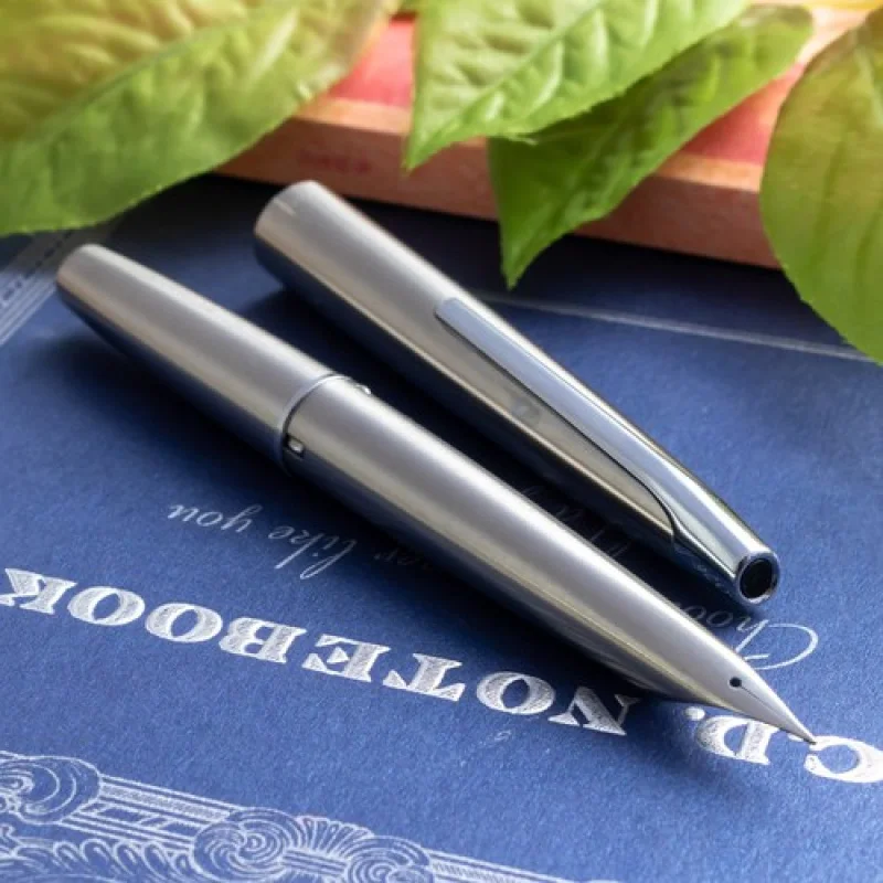A+Japanese Vintage 1970`s Pilot MYU 701 H381 Full Steel F Nib