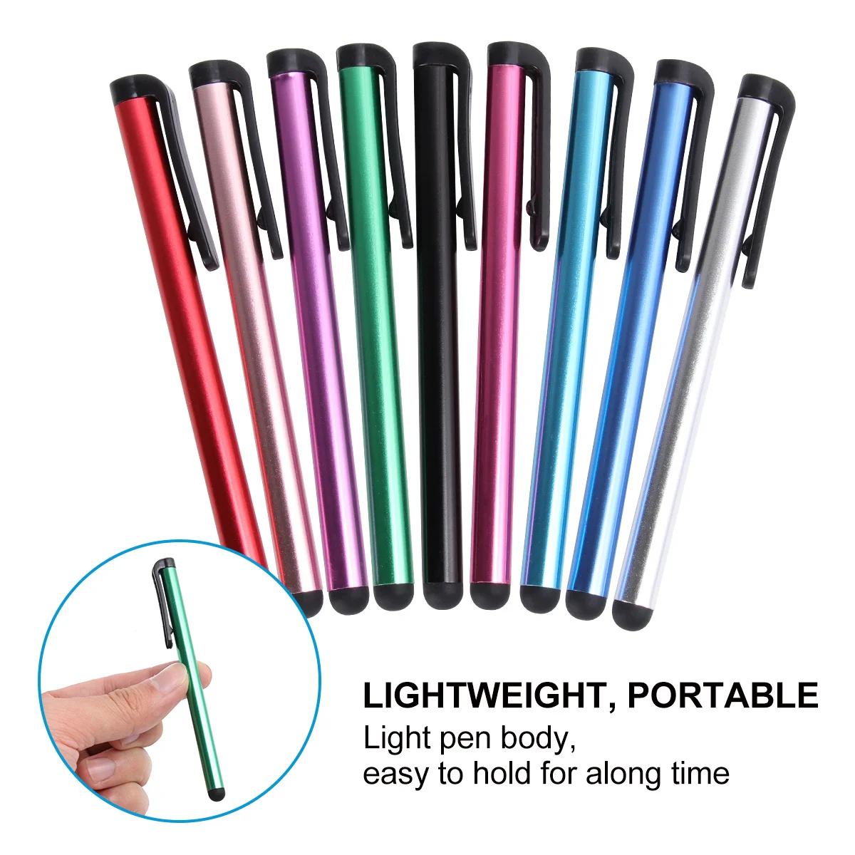 30Pcs Touch Screen Pen Creative Stylus Pen Capacitive Pens for Drawing Gaming Email Note Taking Mark Phone Tablets Laptops