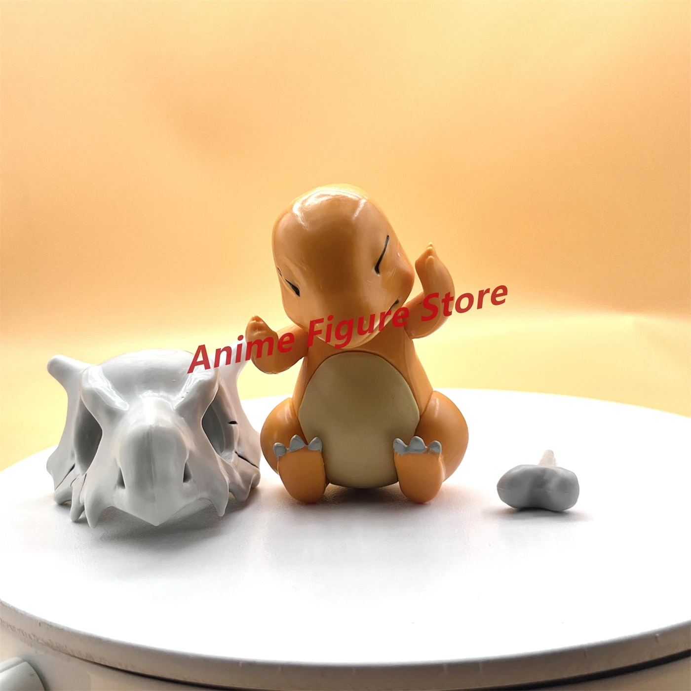 Pokemon Anime Figure Charmander/Cubone 9cm Action Figure Model Statue Boys Collection Desktop Decoration Ornament Toys Birthday image 3