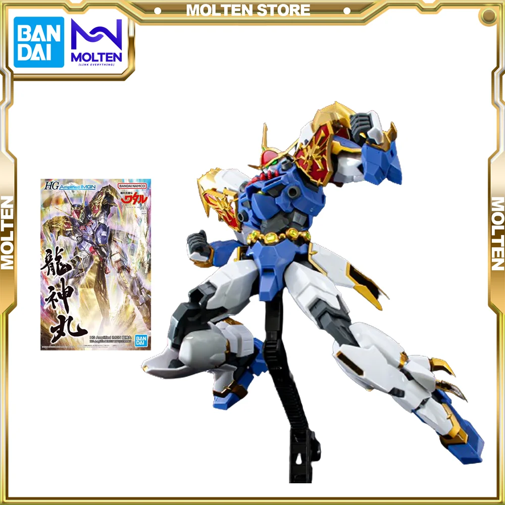 BANDAI Original HGCE 1/144 Chou Majin Eiyuuden Wataru RYUJINMARU Plastic Model Kit Assembly/Assembling Anime Action Figure