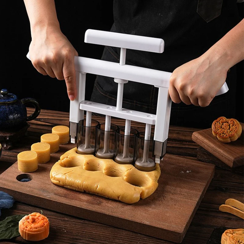 Dough Quantitative Artifact Hand-Pressed Stuffing Machine Easy To Operate Mooncake Stuffing Separator For Baking Lover